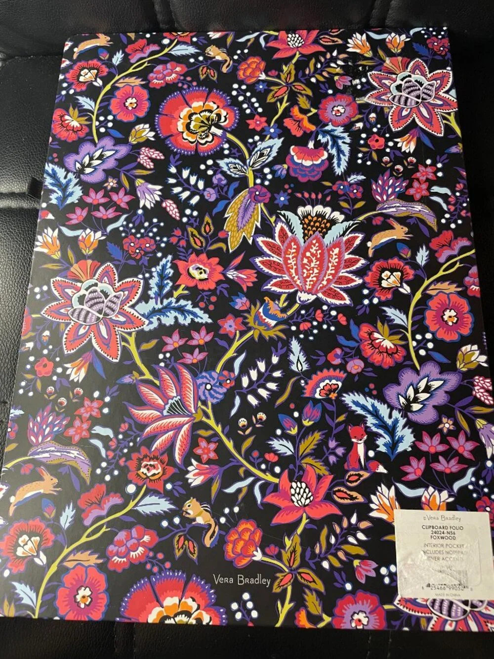 Vera Bradley Clipboard Folio featuring the 